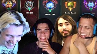 xQc is ADDICTED to 5 stack League of Legends ft Tyler1, Dantes, Moistcr1tikal, Kadeem