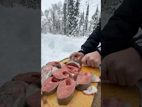 😍🔥 #fishing #cooking #survival #food #shorts #fish