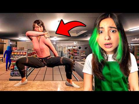 TODOS OS CLIENTES DESSE SUPERMERCADO SÃO MALUCOS... ENTÃO TIVE QUE BATER NELES...