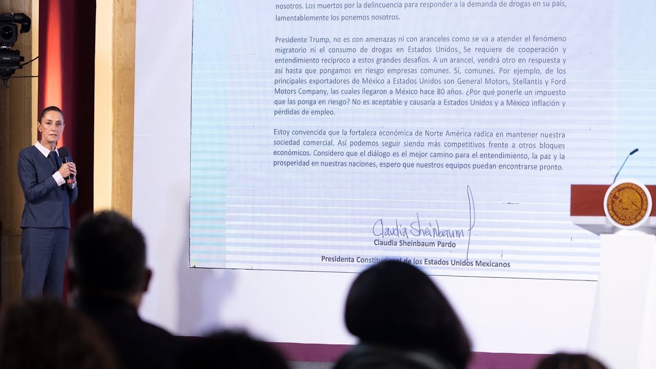Mañanera de Claudia Sheinbaum del 26 de noviembre de 2024