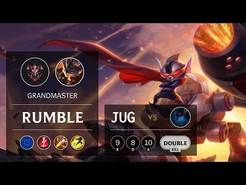 Rumble Jungle vs Nocturne - EUW Grandmaster Patch 10.1