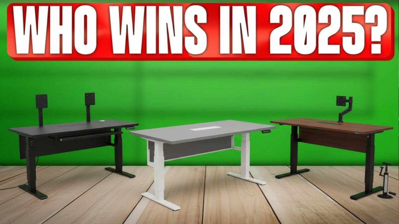 ✅ 7 Best BUDGET Standing Desks on Amazon [2025] Affordable & Adjustable Standing Desks Under $500