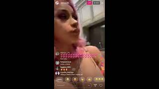 CARDI B FARTS ON LIVE AND LIKES IT! 🤢😂