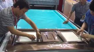 Máy ép màng chân không ( Vacuum membrane press machine p2)