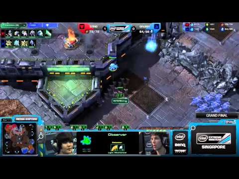 Grubby vs Sting Game 2 SC2 IEM Singapore FINALS