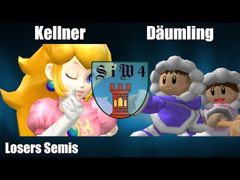 SiW4 - eR | Kellner (Peach) Vs. Däumling (IC)  - Losers Semis - Melee Singles