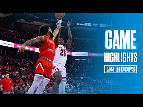 Campbell at Wisconsin | HIGHLIGHTS | Big Ten Men's Basketball | 11/3/2025