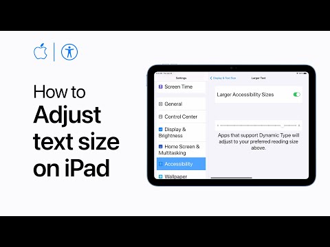 How to adjust text size on iPhone or iPad | Apple Support