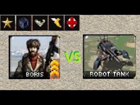 Fully Upgraded Boris vs Robot Tanks: Red Alert 2