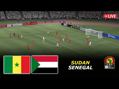 🔴Sudan vs Senegal | Africa Cup of Nations 2025 | eFootball PES 21 Simulation