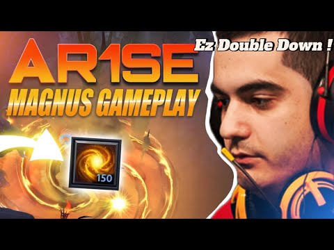 Ar1se - Magnus God Crazy Plays Win And Lose And Legendary Mirana Dota 2 Highlights!