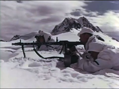 German Raw Color Footage from the Caucasus - August 1942