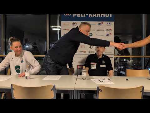 Peli-Karhut - Vimpelin Veto, lehdistötilaisuus 6.12.2025