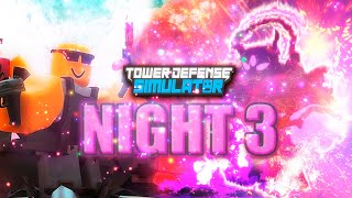 How to Beat Night 3 TOWER DEFENSE SIMULATOR ROBLOX Solar Eclipse Event / Как победить Ночное солнечное затмение 3 TOWER DEFENSE SIMULATOR ROBLOX 

Прохождение 3 эвента в игре TOWER DEFENSE SIMULATOR. Здесь Мы показываем тактику по