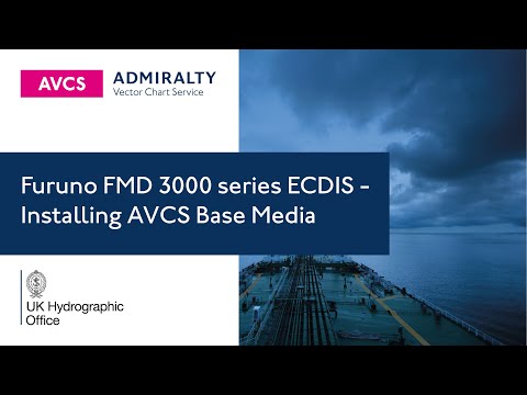AVCS on the Furuno FMD 3000 series ECDIS - Installing AVCS Base Media