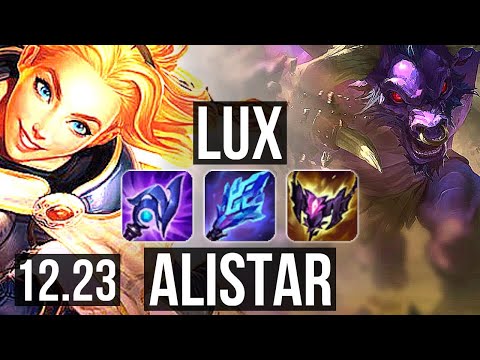 LUX & Karma vs ALISTAR & Kai'Sa (SUP) | 9/1/17, 4.3M mastery, 1900+ games | EUW Master | 12.23