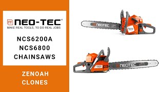Neotec NCS6200A & 6800 chainsaws [Zenoah Clones]
