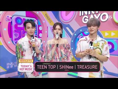 TREASURE T5 JIHOON Special MC for Inkigayo