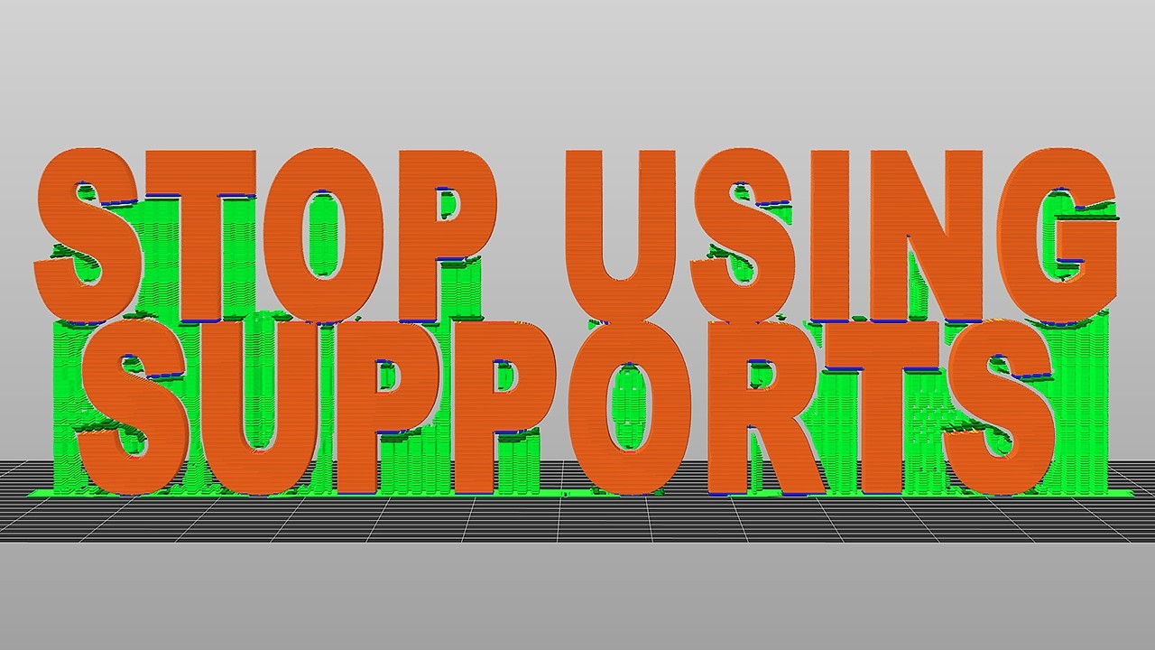 Stop Using Slicer Supports | Design for 3D Printing