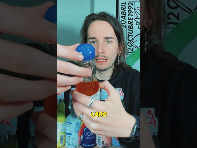 Vídeo relacionado con Refresco Ramune Sabor Naranja 200 ml - Bebida Gaseosa Japonesa - pack de 2 unidades