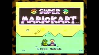 Super Mario Kart SNES Commercial