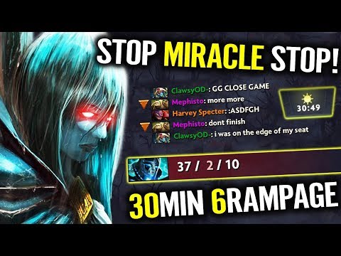 WHEN 10000 MMR vs 3000 MMMR - EPIC Miracle 7.20 Phantom Assassin Dota 2