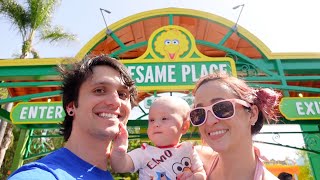 Baby goes to Sesame Place San Diego!