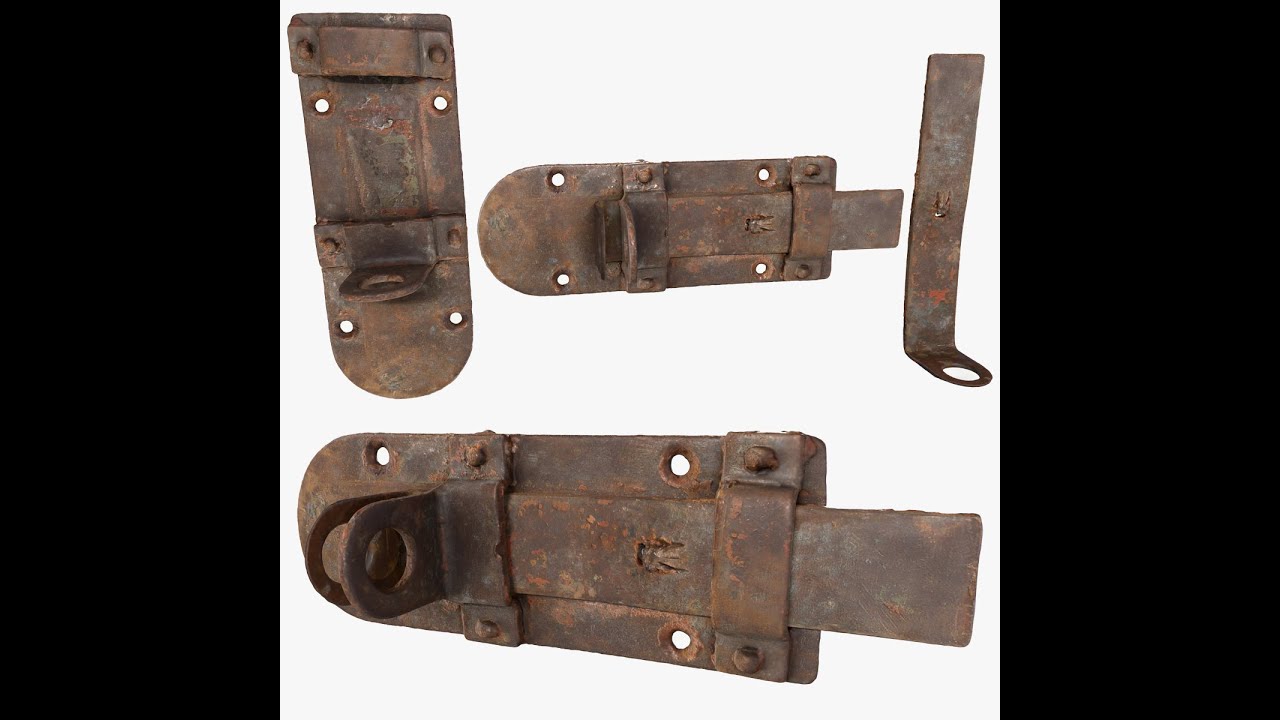 Door Latch 3D Model