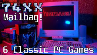 74XX Mailbag #1 - 6 Classic DOS/Windows Games! Phantasmagoria, Tomb Raider, and more! MiSTer FPGA/PC