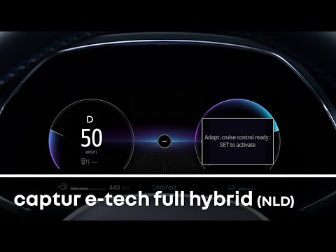 stop and go adaptive cruise control - Captur E-Tech full hybrid - Renault