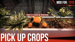 Pick up crops without bonuses - A20