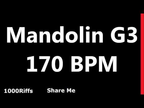 Mandolin Metronome G3 : 170 BPM