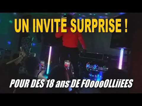 #skwaly #dj #rap #studio  UN INVITE SURPRISE POUR DES 18 ANS