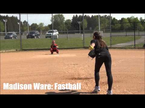 Madison Ware - Class of 2014 - Pitcher Skills Video