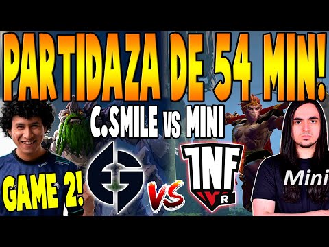 EG vs INFAMOUS.R [GAME 2] BO3 - Partidaza de 54 Min! "C.SMILE vs MINI" - DPC SA TOUR 2 2023 DOTA 2