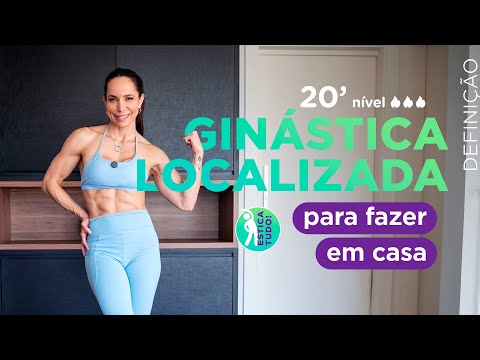 Ginástica localizada em casa para esculpir seu corpo todo- Carol Borba