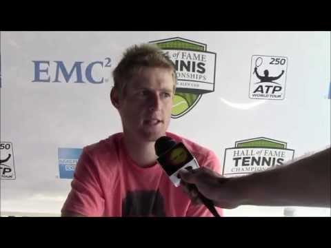 Luke Saville Interview at Newport Hall of Fame Tennis Championship July 2014