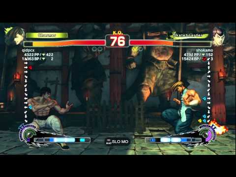 qidpcx [Yang] vs. shokamo [Fei Long] | SSF4 AE