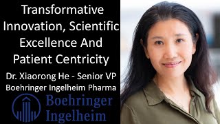 Dr. Xiaorong He, Ph.D., MBA - Senior Vice President, Boehringer Ingelheim Pharmaceuticals