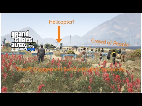 lspdfr Patrol ll Community Engagement Event ll GTA5 Police Mod Gameplay