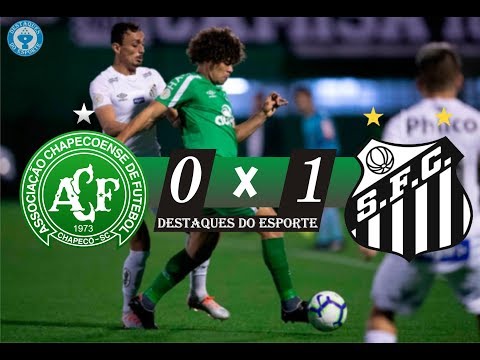 Chapecoense 0 x 1 Santos   Melhores Momentos  BRASILEIRÃO 2019