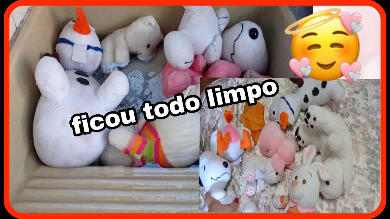 Como lava ursos de pelúcia sem nenhum esforço