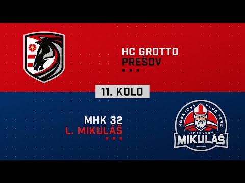 11.kolo HC Grotto Prešov - MHK 32 Liptovský Mikuláš HIGHLIGHTS