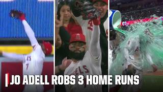 ESPN MLB: Jo Adell ROBS 3 HOME RUNS in Angels' 1-0 win vs. Mariners 🤯 | ESPN MLB