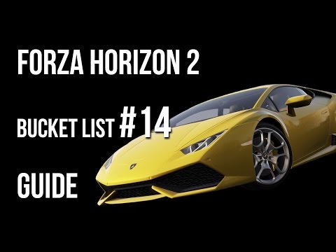 Forza Horizon 2 Bucket List Stunt #14 Walkthrough