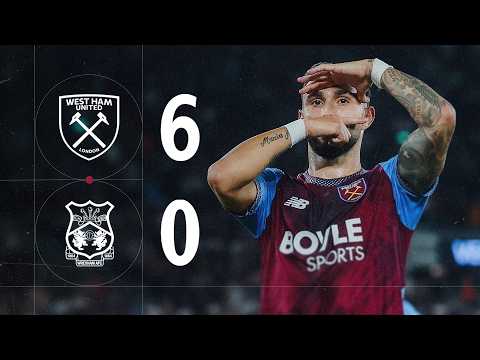 Hammers hit Wrexham for Six! | West Ham 6-0 Wrexham | Championship Highlights