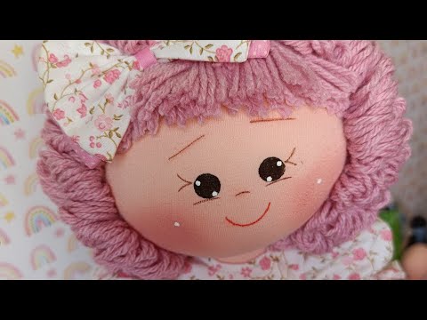Como Fazer Boneca de Pano Passo a Passo | Corpinho Completo da Boneca Bela 50cm – por Donna Bonecaa.