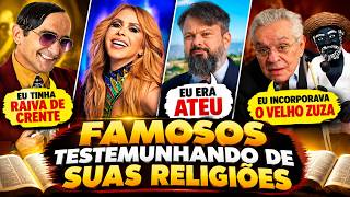 EITA! OLHA O QUE ELES FALARAM DE SUAS RELIGIÕES