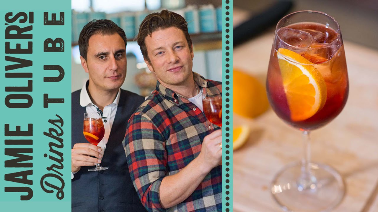 Negroni sbagliato cocktail: Jamie Oliver & Giuseppe Gallo