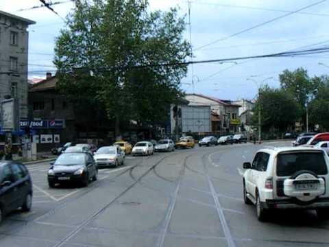 Cab view: linia 5 (Piaţa Sfântul Gheorghe - Pasaj Băneasa)